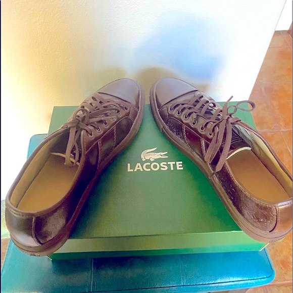 ❤️ MEN LACOSTE ✅ SALE ✅. LEATHER SHOES . - Picture 6 of 12